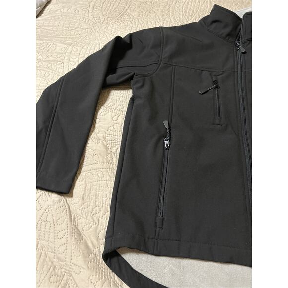 Tesla Megafactory fleece Lined Black Jacket Small Unisex Mega Factory - Picture 3 of 13